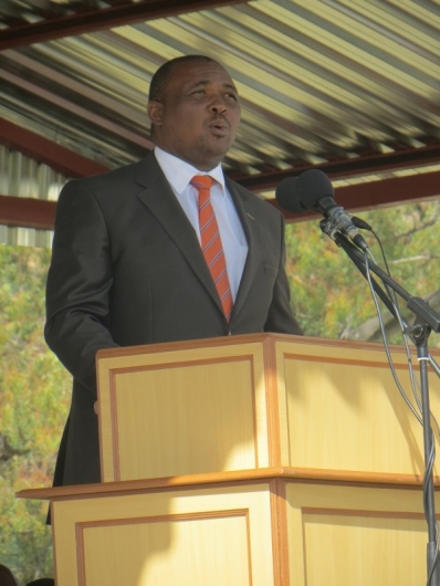 The Deputy Prime Minister of Lesotho Mr. Mothetjoa Metsing