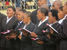 Morija Theological Seminary choir members